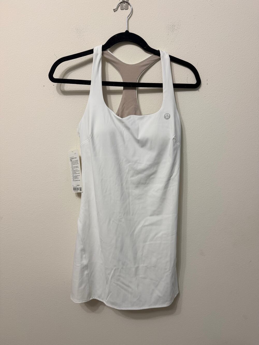 NWT Lululemon Lightweight Tennis Dress Bright White Sz 6 $128 MSRP